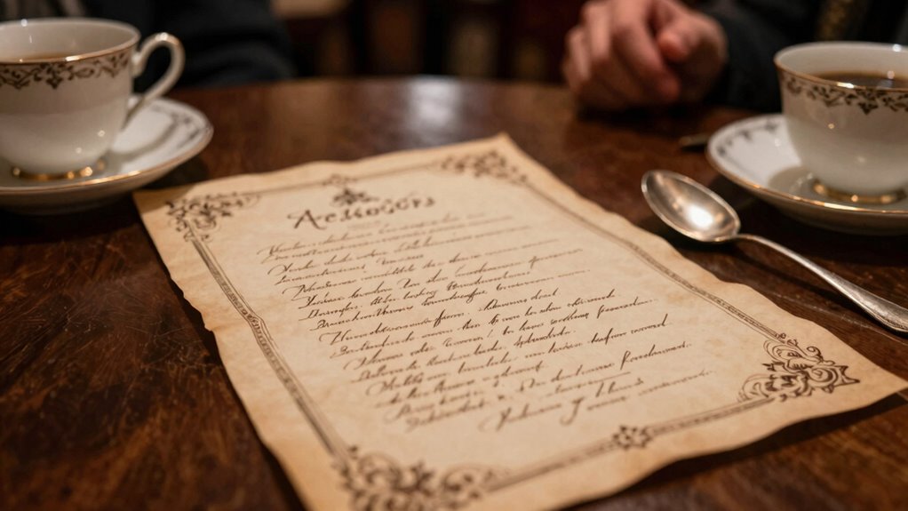 small menus reveal culture