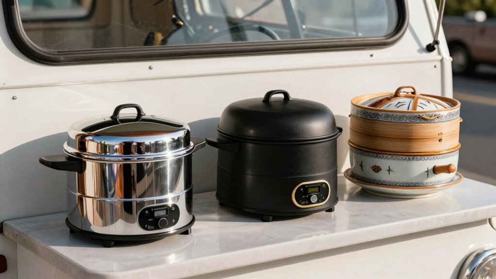 small truck hot dog steamer comparison