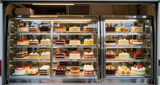small truck refrigerated display comparison