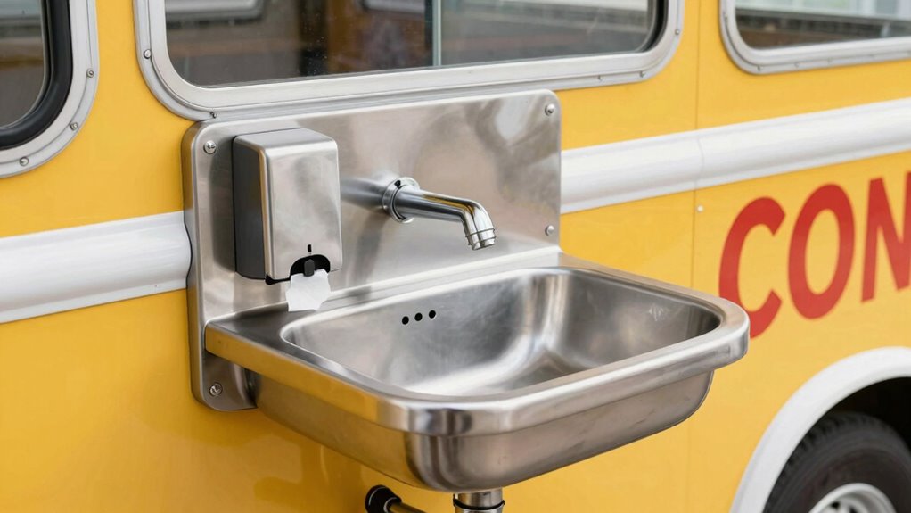 space efficient hygienic sink solutions