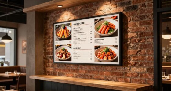 strategic menu board placement