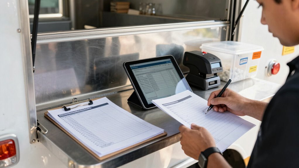 streamline food truck paperwork