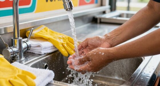 thorough frequent handwashing practices