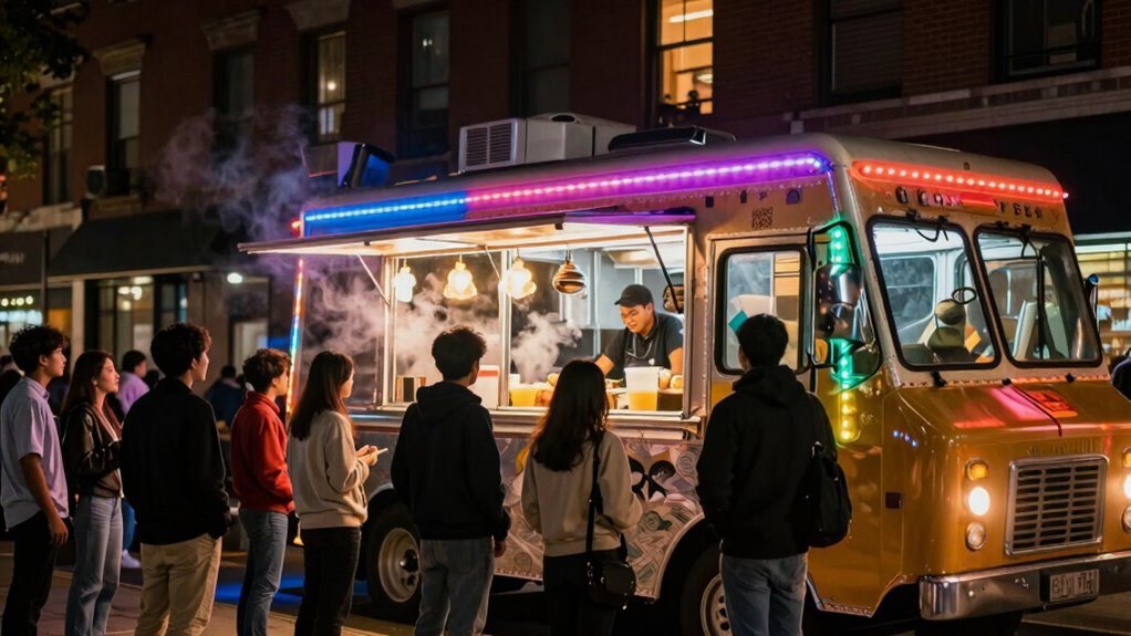vibrant nocturnal culinary scene