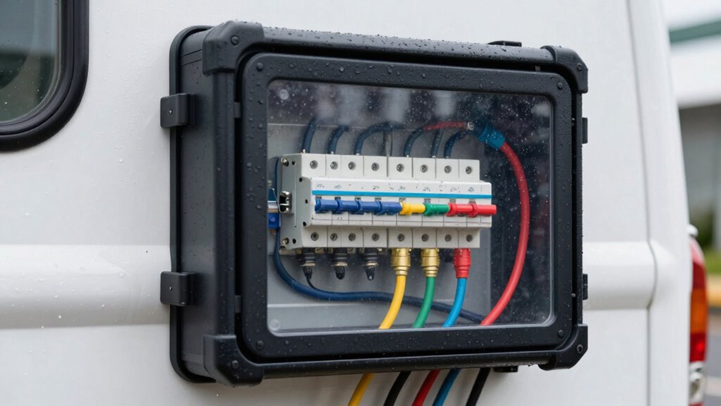 weatherproof power box selection