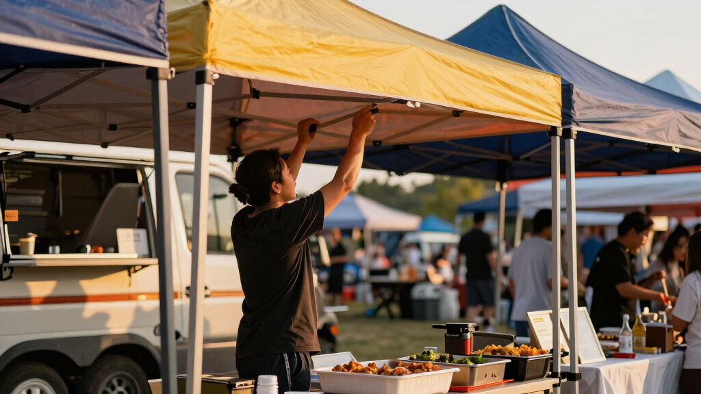 5 Best Commercial Canopy Tents for Food Truck Events in 2026