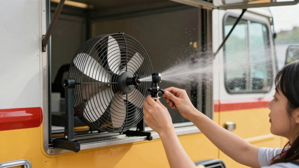 7 Best Misting Fans for Food Truck Lines in 2026