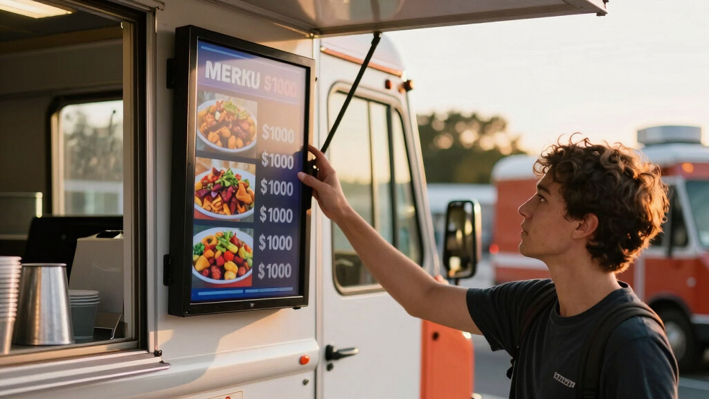 9 Best Digital Signage Under 1000 for Food Truck in 2026