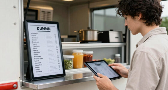 9 Best WiFi Digital Menu Boards for Food Trucks in 2026