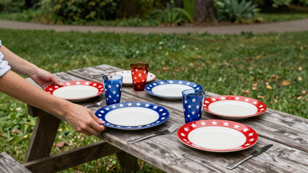 6 Best Patriotic Outdoor Dinnerware Sets in 2026
