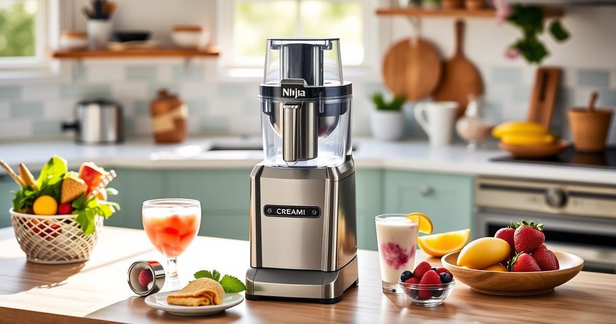 Beat the Heat with the Ninja CREAMi Deluxe Ice Cream Maker