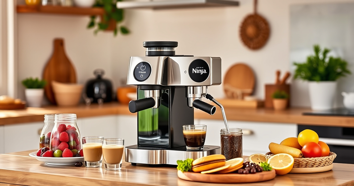 Cool Off with Summer Iced Espresso Using Ninja Luxe Café Premier