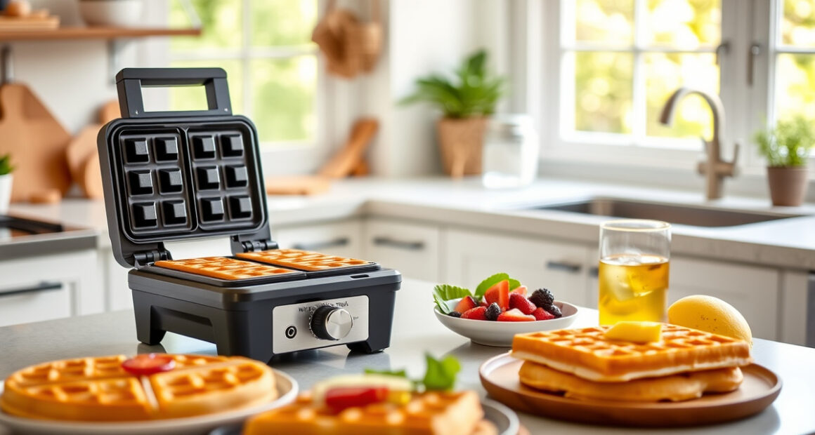 Master Perfect Summer Waffles with the Ninja Belgian Waffle Maker Pro