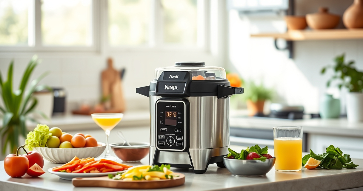 Summer Grilled Chicken & Veggie Bowl with Ninja Foodi Cooker Pro