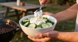 This Sour Cream Cucumber Salad Is the First Thing Gone at Every Barbecue
