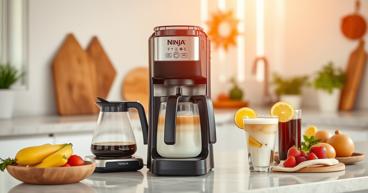 Cool Down with Iced Coffee: Ninja Hot & Iced XL Summer Recipe