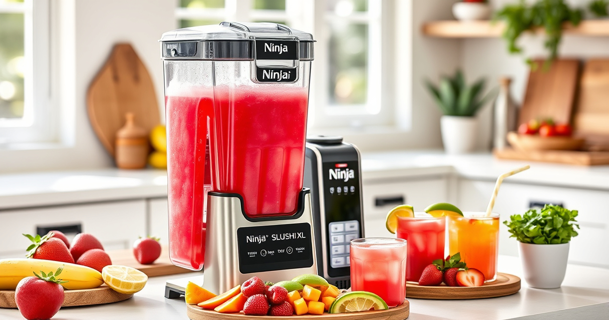 Create Refreshing Summer Slushies with Ninja SLUSHi XL