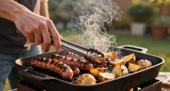 Grilled Sausage With Potatoes