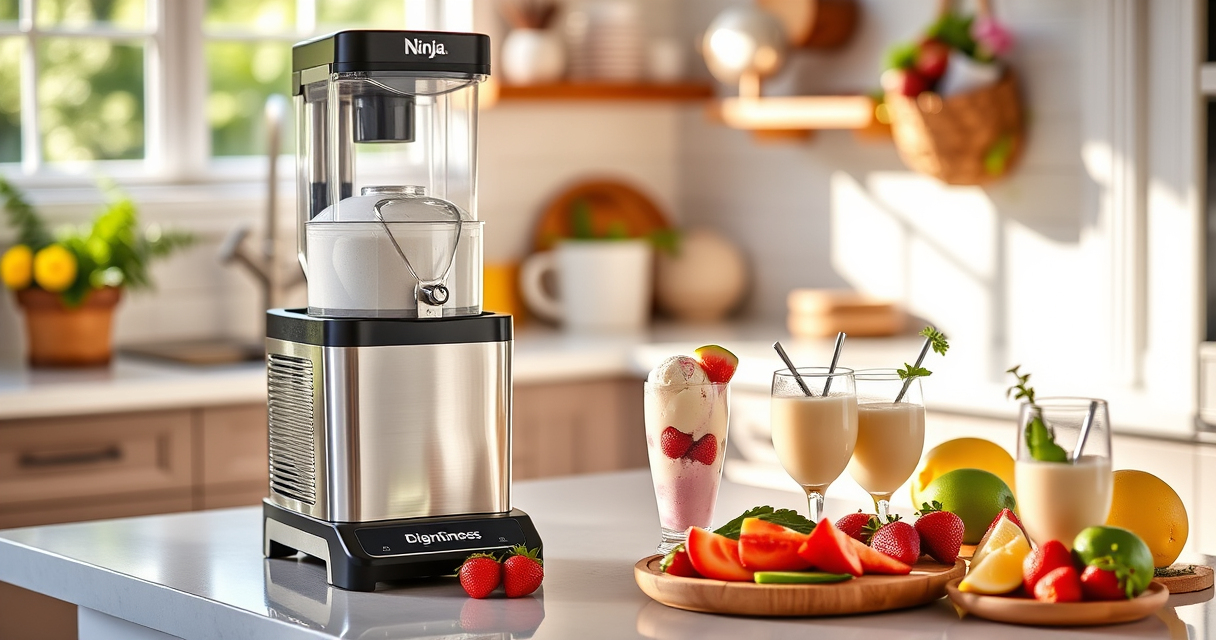 Make Delicious Summer Ice Creams with Ninja® CREAMi® XL