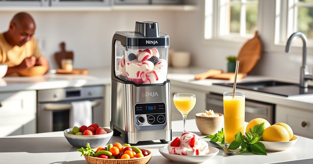 Make Summer Sweet with Ninja NC701 CREAMi Swirl Ice Cream Maker