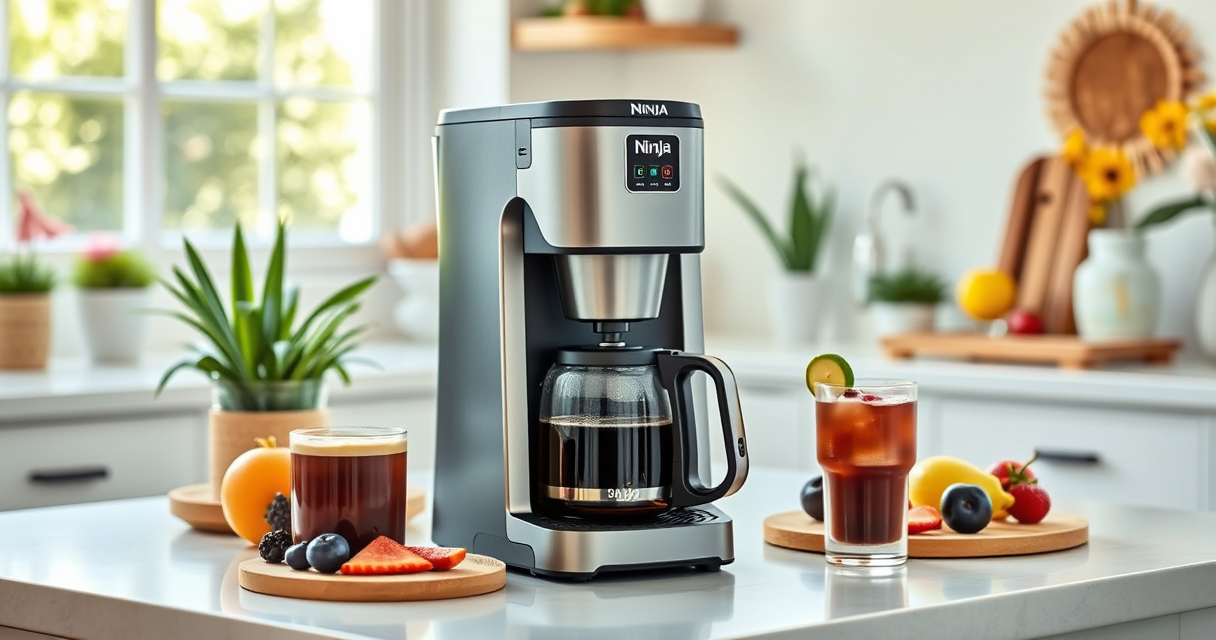 Master Refreshing Summer Iced Coffee with Ninja Hot & Iced XL