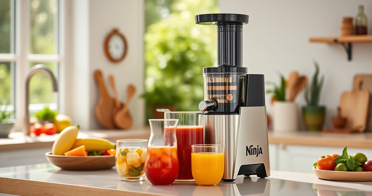 Ninja NeverClog Cold Press Juicer: Perfect for Summer Refreshments