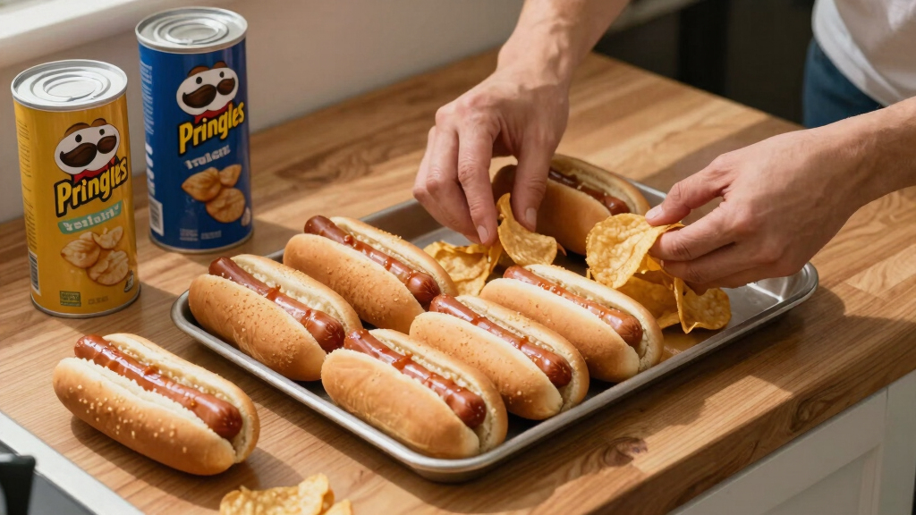 Pringles Just Dropped Hot Dog Buns In Classic Chip Flavors