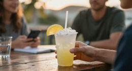 Tropical Whipped Lemonade
