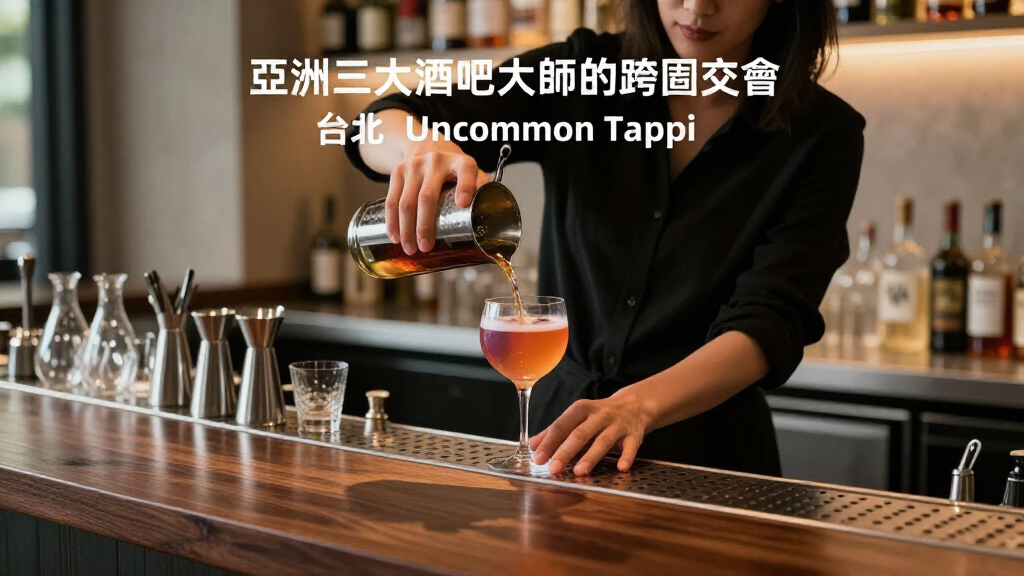 亞洲三大酒吧大師的跨國交會：台北「UNCOMMON Taipei」時髦登場，以待客之道與雙面酒單重新定義理想酒吧 - TRAVELER Luxe旅人誌