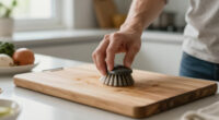 We Tried 8 Ways To Clean A Wooden Cutting Board, The Winner Is In Your Pantry