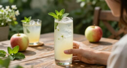 Cocktail Analcolico Al Sambuco, Mela E Acetosella