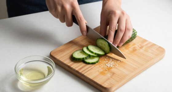 Cucumber Salad With Sesame And Rice Vinegar