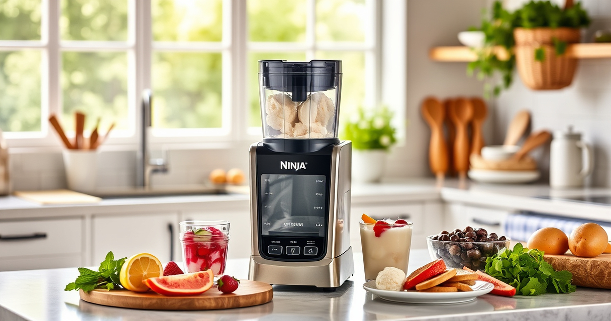 Ninja CREAMi 7-in-1 Ice Cream Maker: Summer's Coolest Treat