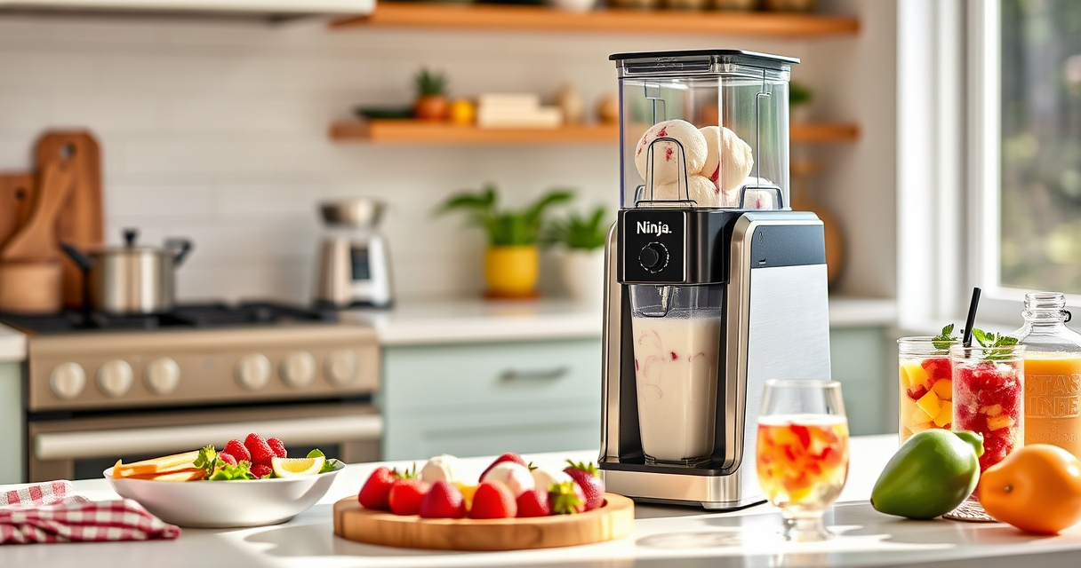 Ninja CREAMi Deluxe Ice Cream Maker: The Ultimate Summer Frozen Treats Machine