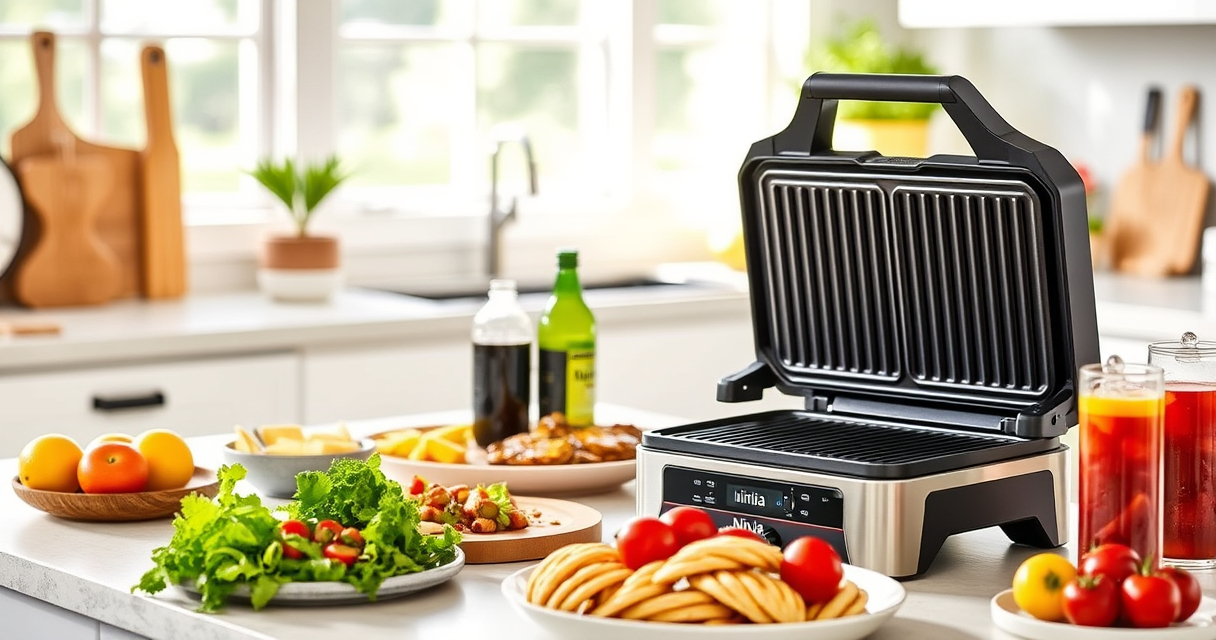 Ninja Foodi Pro 5-in-1 Indoor Grill: Perfect Summer Grilling Indoors