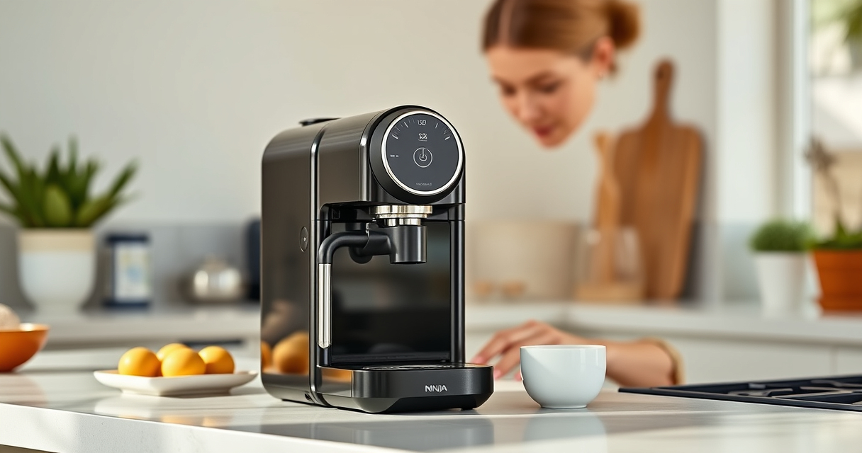Ninja Luxe Café Mini Espresso & Drip Coffee Machine: Summer Coffee Boost