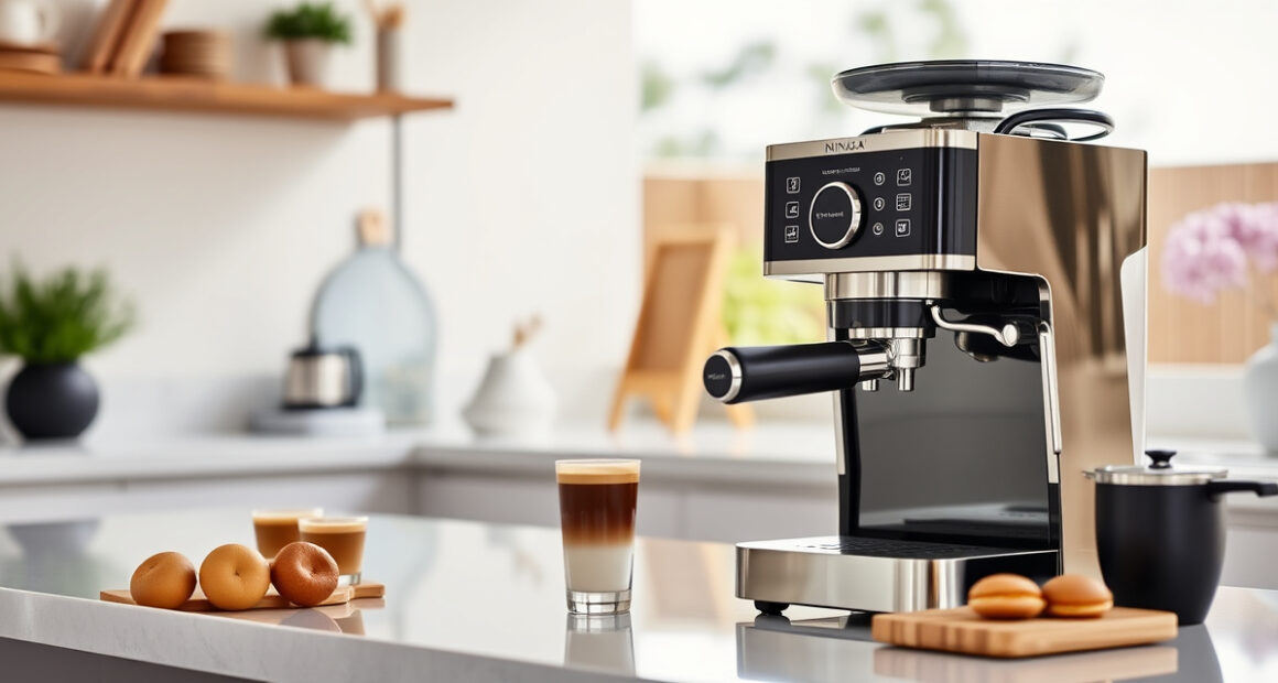 Ninja Luxe™ Café Pro Espresso Machine: Summer Coffee Elegance