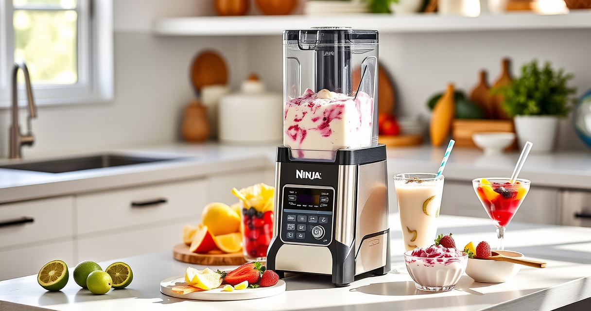 Ninja NC701 CREAMi Swirl 13-in-1 Soft Serve Ice Cream Maker: The Summer Favorite
