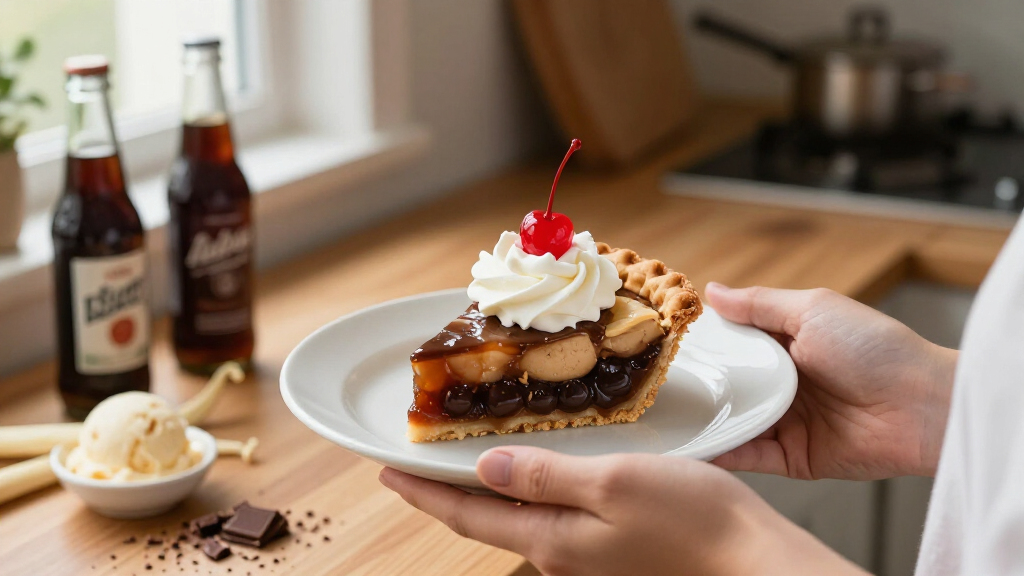 Root Beer Float Pie