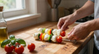 Spiedini Di Mozzarella, La Ricetta Vegetariana