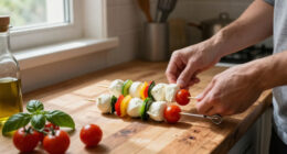 Spiedini Di Mozzarella, La Ricetta Vegetariana
