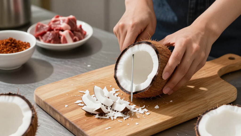 Why Coconut Is Essential To Beef Rendang
