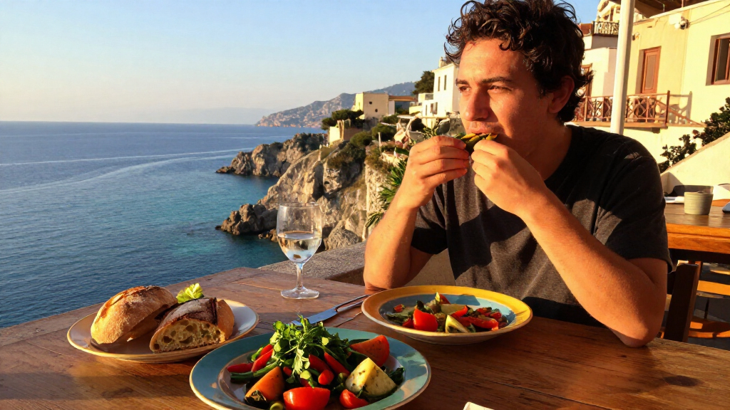 At This Cliffside Restaurant In Sicily, There Is No Meat, No Fish — Not Even Pasta