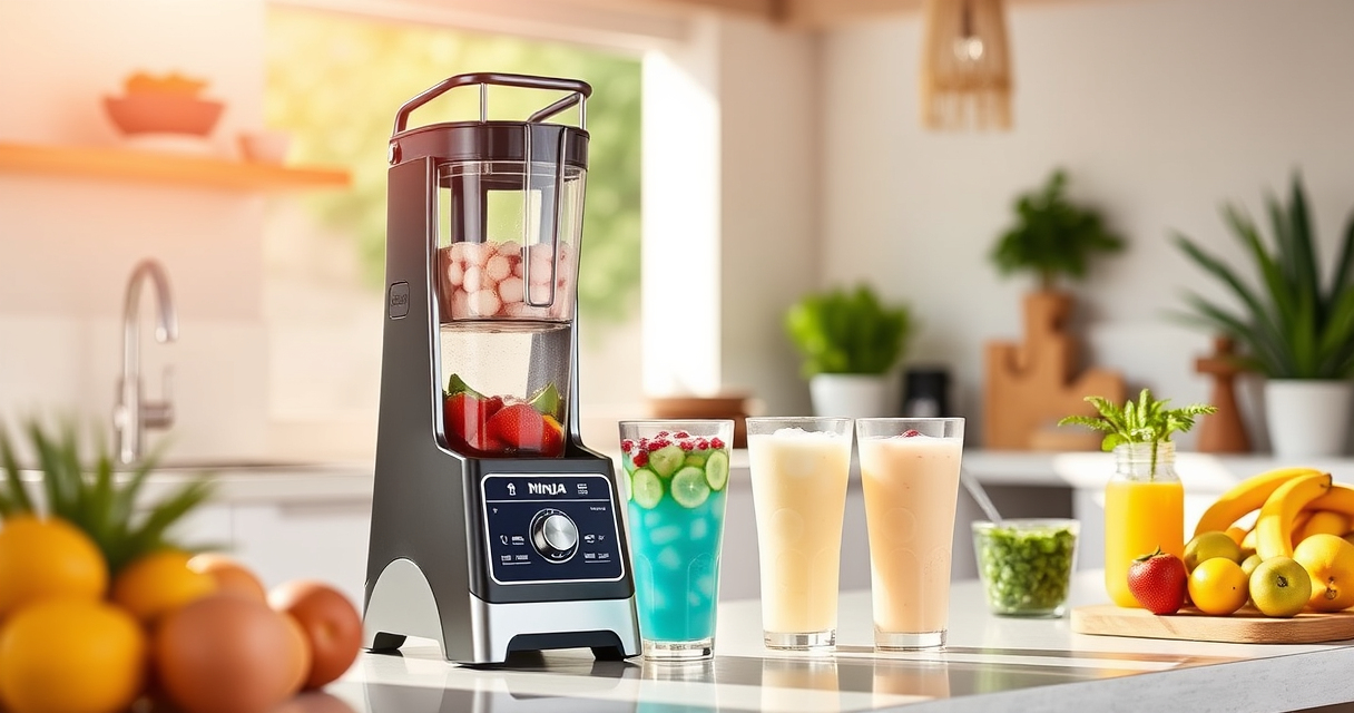 Beat the Summer Heat with the Ninja SLUSHi Frozen Drink Maker