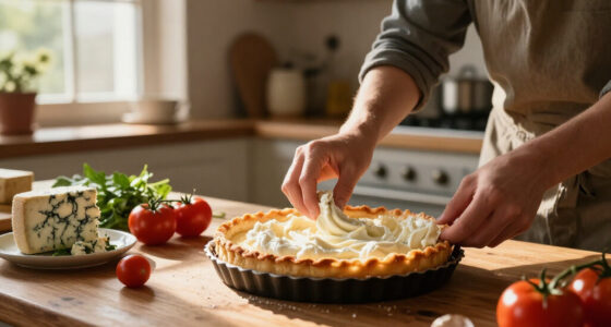 Cheesecake Salata Con Gorgonzola E Stracciatella