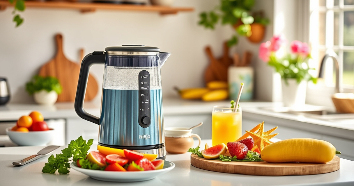 Cool Summer Recipes & Refreshing Ideas with Ninja KT200BL Kettle