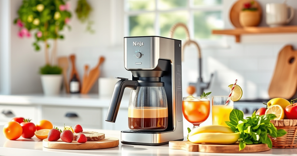 Cool Summer Sips with Ninja Hot & Iced XL Coffee Maker