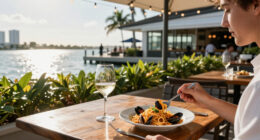 Gorgeous Waterfront Italian Restaurant Opens On Miami’s Grove Isle