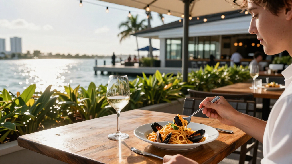 Gorgeous Waterfront Italian Restaurant Opens On Miami’s Grove Isle