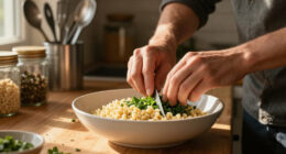 I Cook This 15-Minute Creamy Orzo For Dinner At Least Once A Week